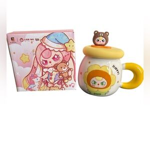 Baby three character mug